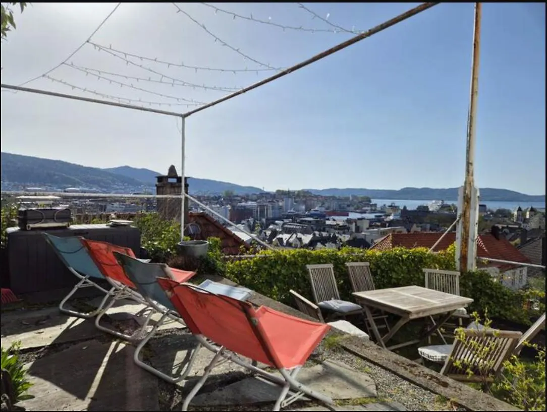 Nydelig Hus Med Privat Hage Og Fantastisk Utsikt Over Fisketorget, Bryggen Og Bergen Sentrums kontakt